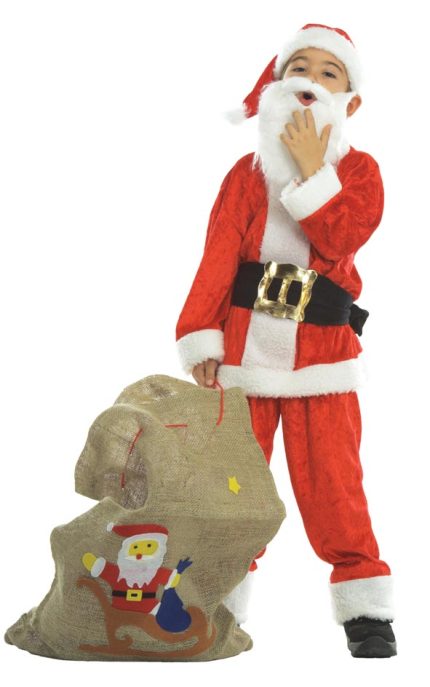 Kokora Costume Στολή παιδική Άγιος Βασίλης ΧΡΙΣΤΟΥΓΕΝΝΑ