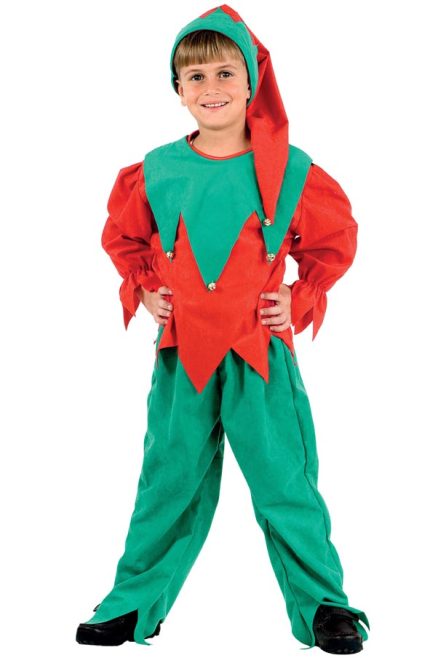 Kokora Costume Στολή παιδική Ξωτικό Αγόρι ΧΡΙΣΤΟΥΓΕΝΝΑ