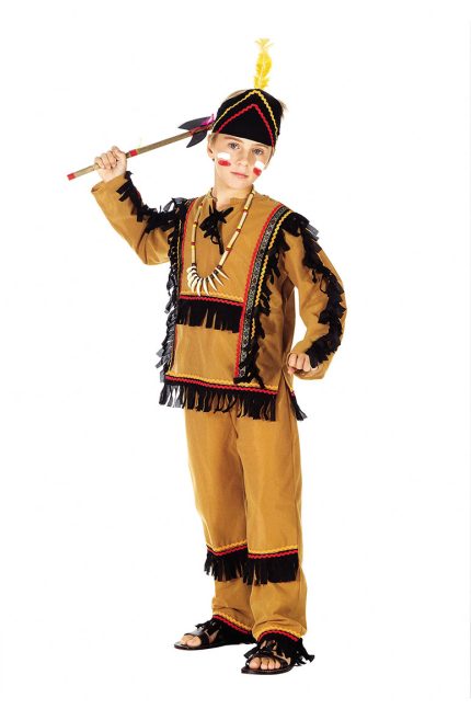 Kokora Costume ΣΤΟΛΗ ΠΑΙΔΙΚΗ ΙΝΔΙΑΝΟΣ Αποκριάτικες στολές για Αγόρια